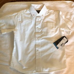 Boy white dress shirt